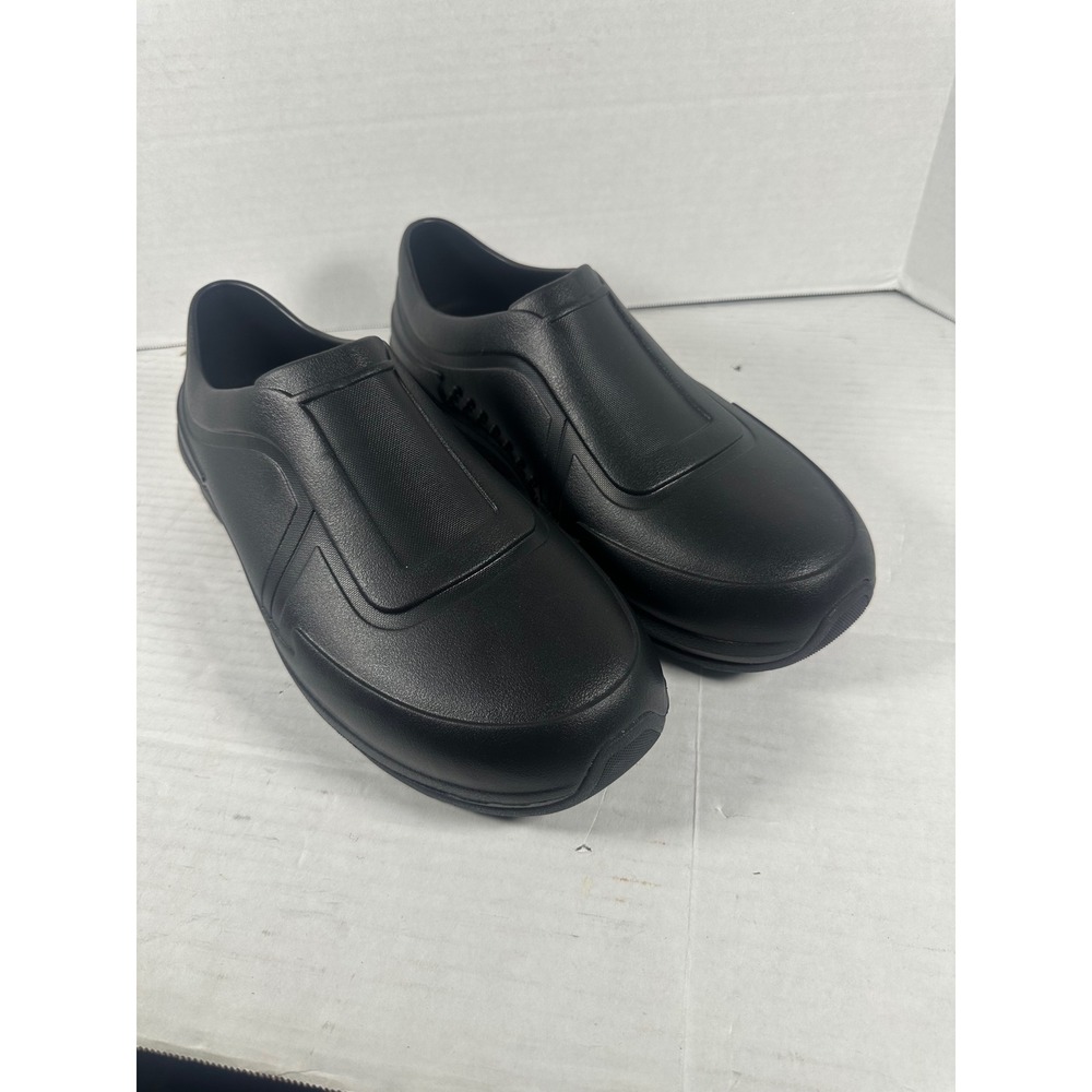Gales‎ Frontline Nursing Shoes Black Slip On Clogs M12.5 W14.5 XL Extralight